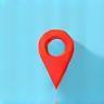Map marker icon.